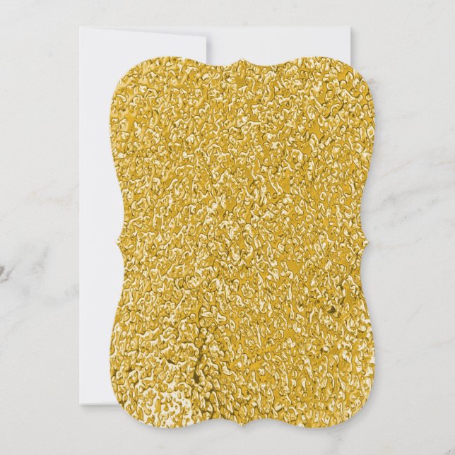 PURE DOURADO Splatter Patterno + seu texto (Frente)
