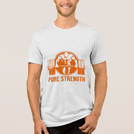Pure Strength Powerlifting Logo – Gold Edition Gym