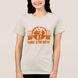 Pure Strength Powerlifting Logo – Gold Edition Gym