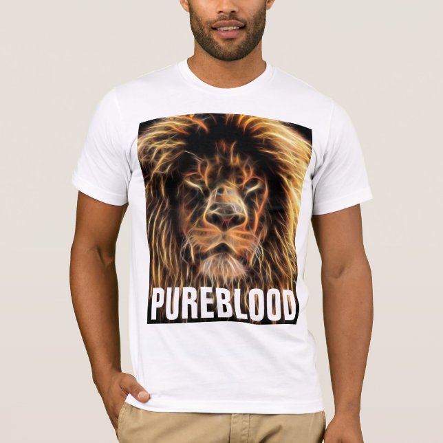 PUREBLOOD LION T-Shirts camisetas (Frente)