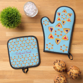 Purim Hamantaschen Personalizable Blue