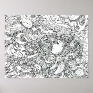 Puro - poster impressão