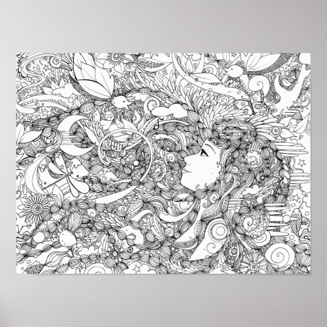 Puro - poster impressão (Frente)