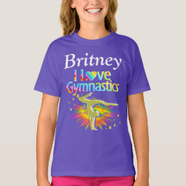 PURPER I AMO GINÁSTICA PERSONALIZADA A CAMISA