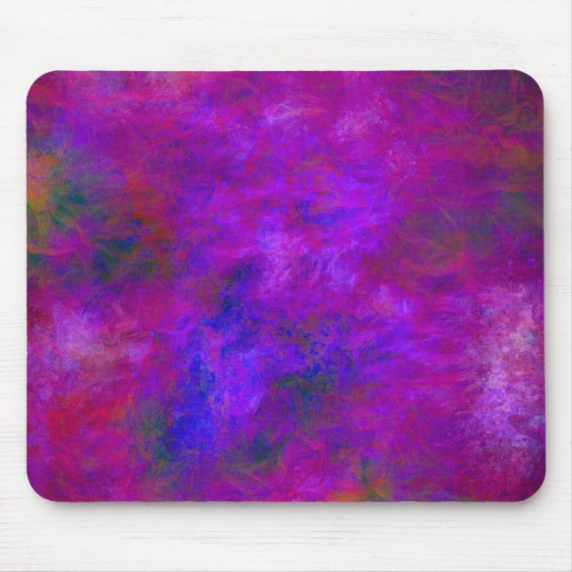Purple Abstract Mousepad (Frente)
