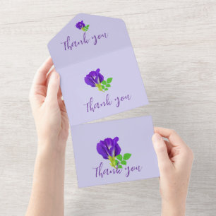 Purple Bloom Floral