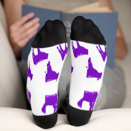 Purple Cow Socks