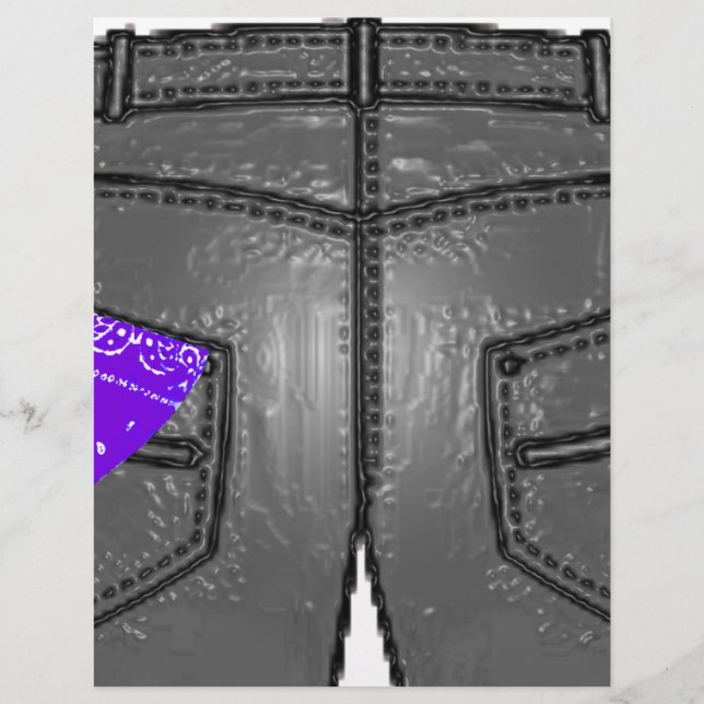 Purple Esquerdo Hanky (Frente)