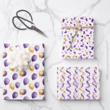Purple Faux Dourado
