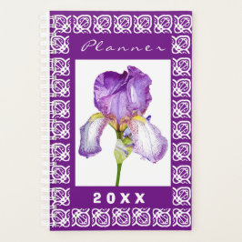 Purple Iris | Planejador de Arte Floral de Aquarel