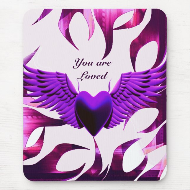 Purple Love_ Mousepad (Frente)