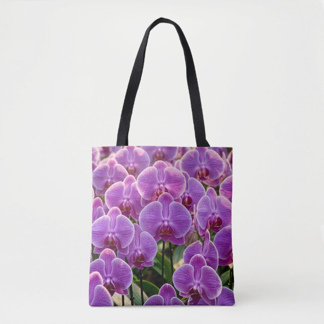 Purple Orchids Tote Bag (Frente)