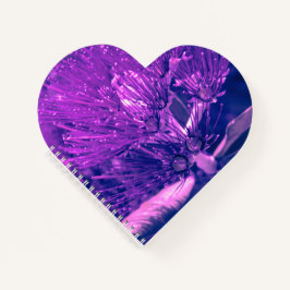 Purple Pohutukawa Heart