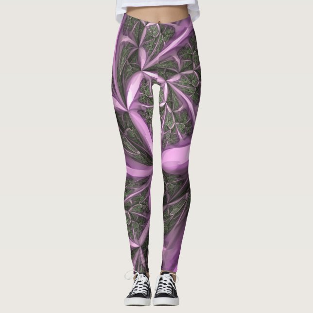 Purple Star Leggings (Frente)