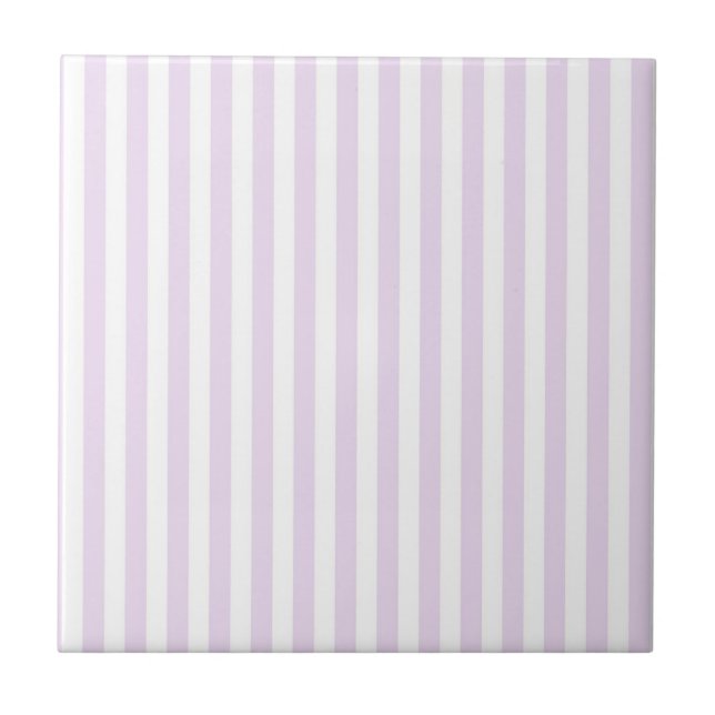 Purple Stripes Pattern Minimal Modern Spring (Frente)