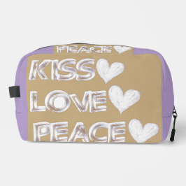 Purple Toiletry bag / Trousse de toilette mauve