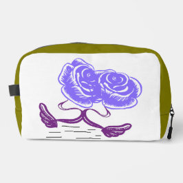 Purple Troiletery bag / Trousse de toilette Violet