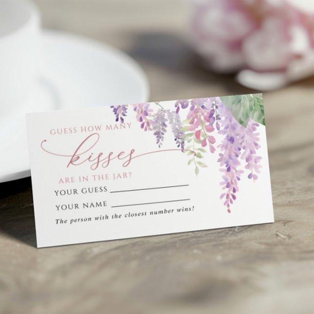 Purple Wisteria Quantos cartões de jogo de Chá Kis (Criador carregado)