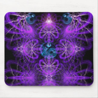 Purplelina Visionary Fractal Art Mousepad