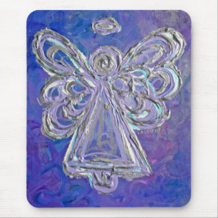 Púrpura Anjo Mousepad