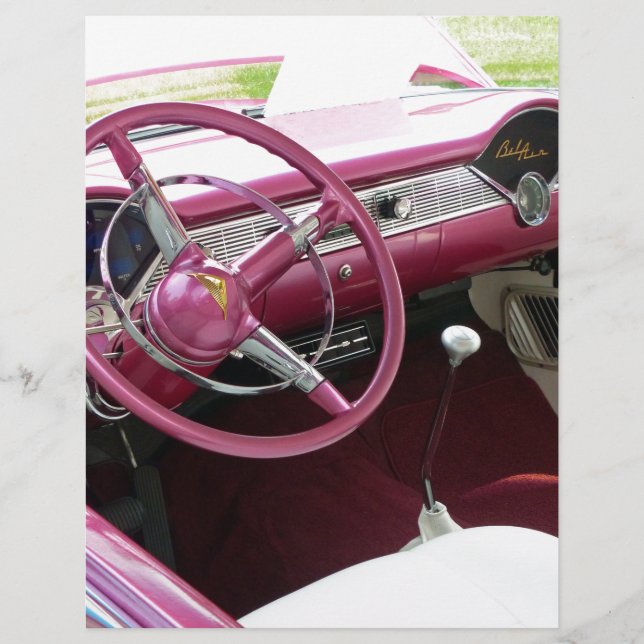 Púrpura Chevy Bel Air (Frente)