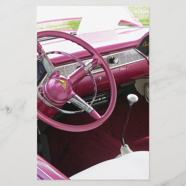 Púrpura Chevy Bel Air (Frente)
