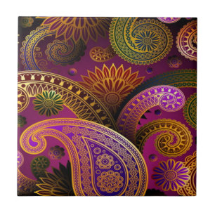 Púrpura de Paisley