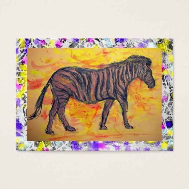 púrpura de zebra (Frente)