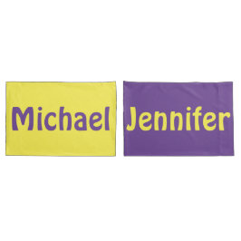 Púrpura e Amarelo Personalizada