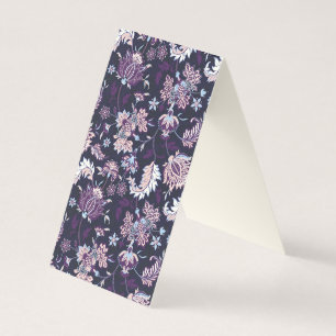 Púrpura Fundo Grande Padrão Floral Invisível