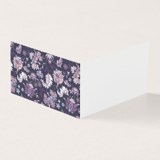Púrpura Fundo Grande Padrão Floral Invisível