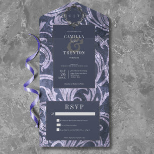 Púrpura Gótica Sem Casamento Jante