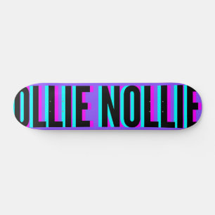 Púrpura legal Ollie Nollie Skateboard Deck
