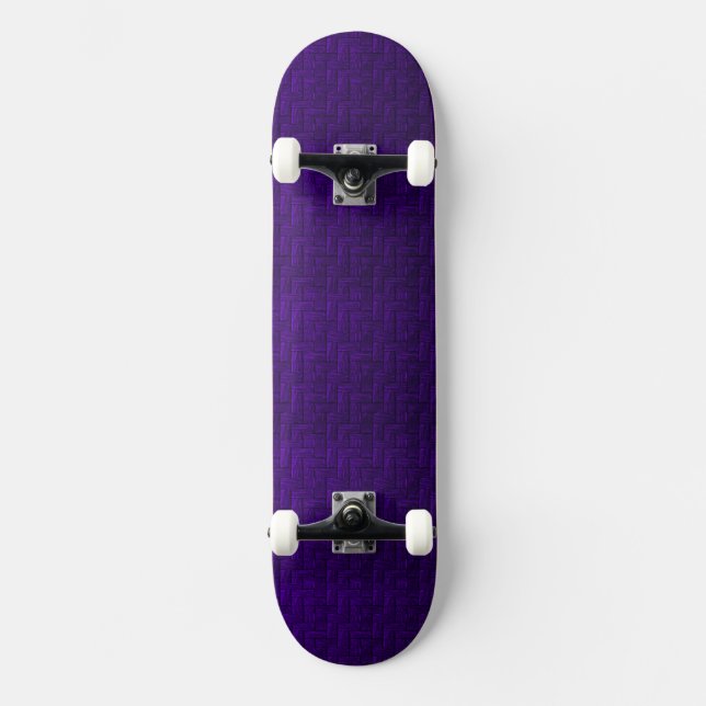 Púrpura Maze Skateboard (Frente)