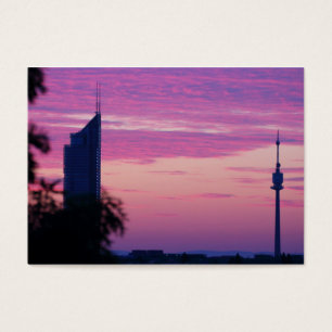 Púrpura Rosa, Nascer Do Sol Em Viena, Áustria