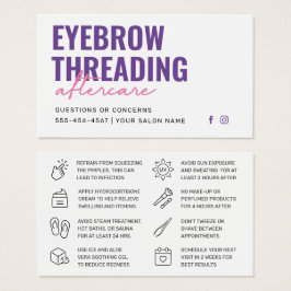 Púrpura Roxa Moderna, Simples Threading, depois do