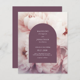 Púrpuras Regais Elegantes do Orçamento Arch Casame