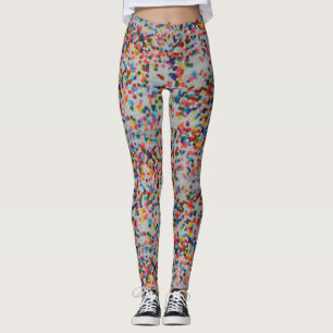 Purpurina à vontade! Leggings