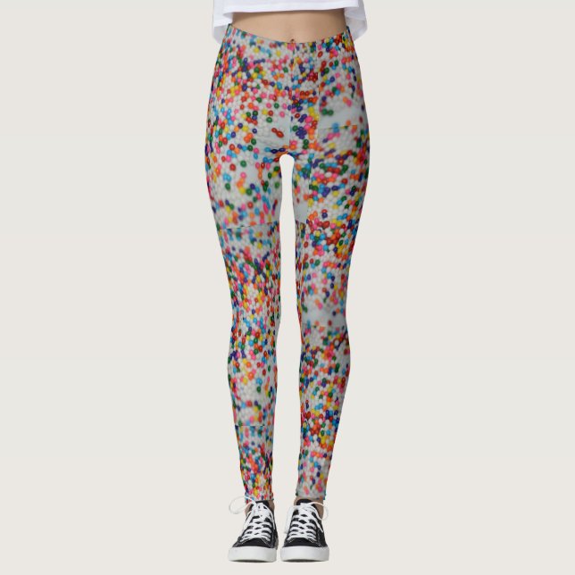 Purpurina à vontade! Leggings (Frente)