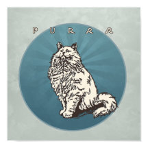 Purr Cat Poster