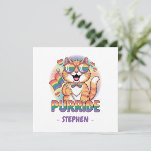 Purride - Laranja Cat com Sinalizador Orgulho LGBT