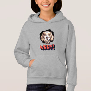 "Puta! O Hoodie de Dog Lover"