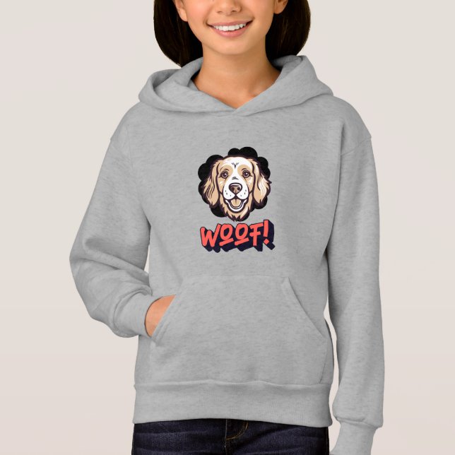 "Puta! O Hoodie de Dog Lover" (Frente)