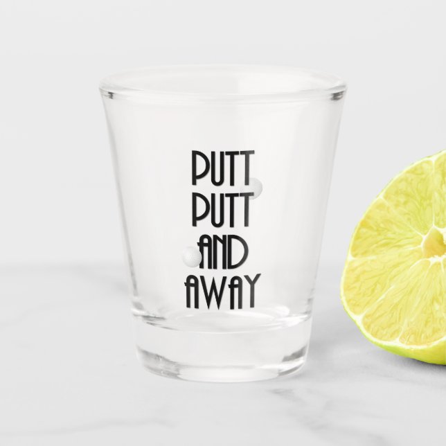Putt Putt e fora do copo de golfe (Frente)