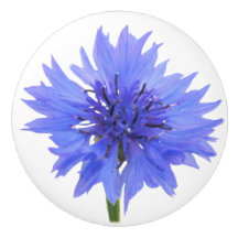puxador de porta cornflower azul