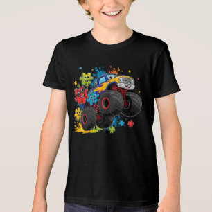 Puzzle de Caminhão Monstro de Desenho Infantil