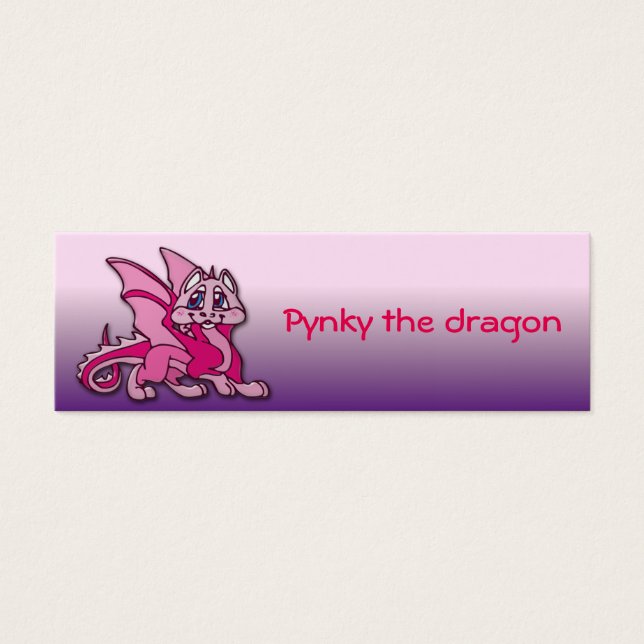 Pynky, o dragão (Frente)