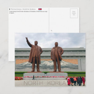 Pyongyang, cartão postal da Coreia do Norte