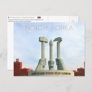 Pyongyang, cartão postal da Coreia do Norte