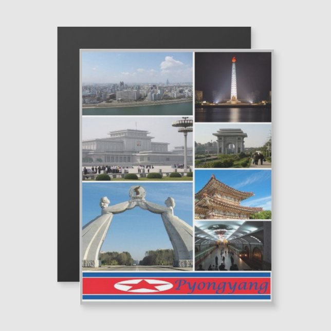 Pyongyang - Coreia do Norte - (Frente/Verso)